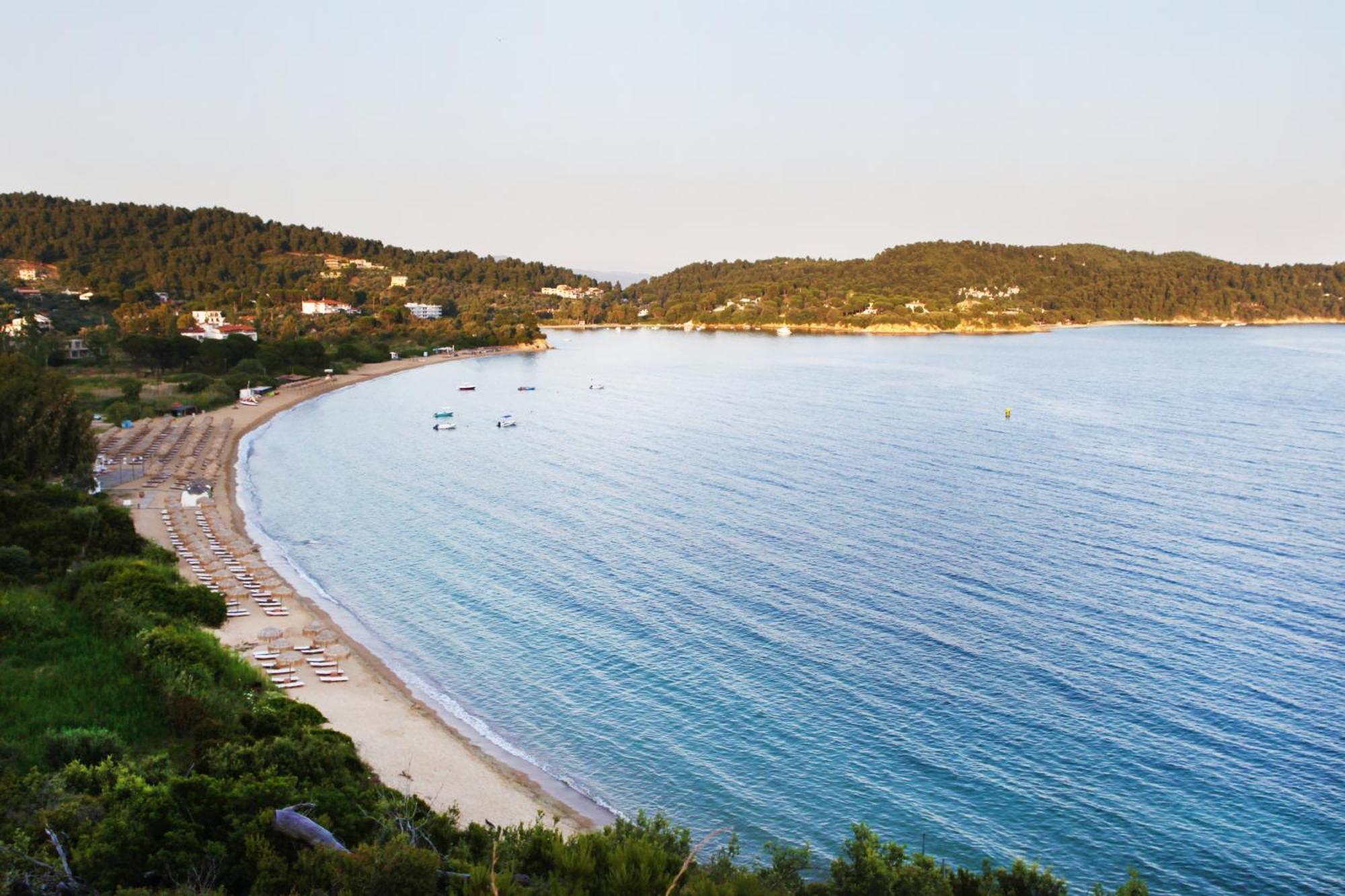 Ostria Aparthotel Agia Paraskevi  Ngoại thất bức ảnh